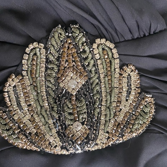 NWT-HH haute hippie Black Chiffon Dress - Picture 11 of 16